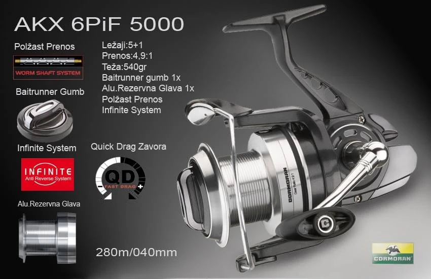Daiwa Cormoran Akx 6pif 5500 2 Daiwa Cormoran Akx 6pif 5500 - Afbeelding 2