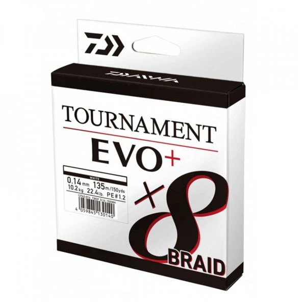 Daiwa Tournament+ 8 Braid Evo 1 Daiwa Tournament+ 8 Braid Evo
