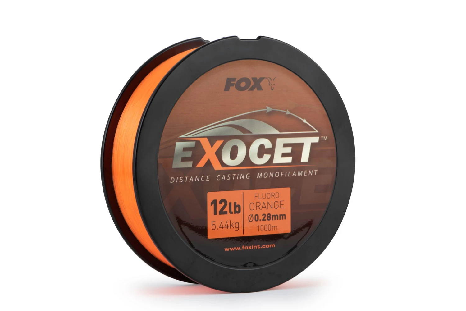 Fox Exocet Fluoro Orange Distance Casting Mono 1 Fox Exocet Fluoro Orange Distance Casting Mono