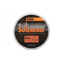 Fox Submerge Bright Orange Sinking Braid