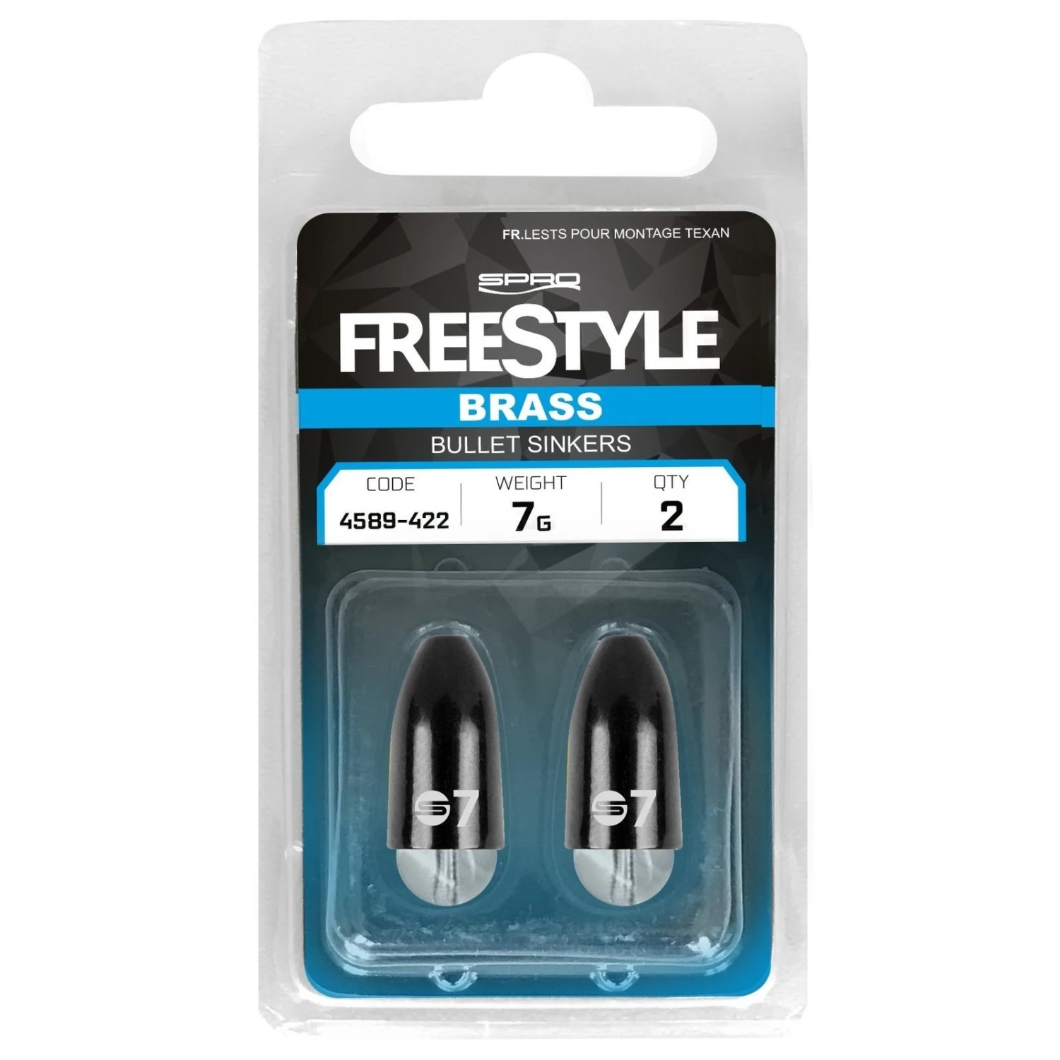 Freestyle Bullet Sinker Brass 2 Freestyle Bullet Sinker Brass - Afbeelding 2