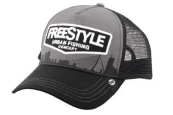 Freestyle Trucker Cap Gray Front