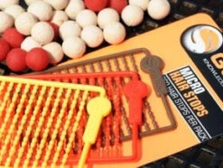 Guru Micro Hair Stops - Red, Brown, Yellow -Hareco Hengelsport Winkel guru micro hair stops red brown yellow 2