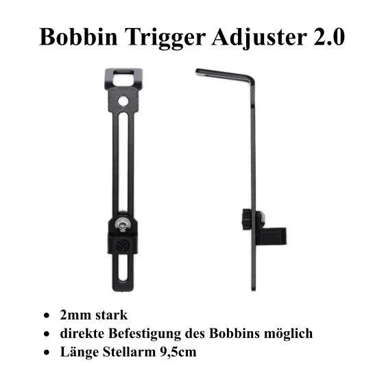 Poseidon Bobbin Trigger Adjuster 2.0 / Black Edition 3 Poseidon Bobbin Trigger Adjuster 2.0 / Black Edition - Afbeelding 3