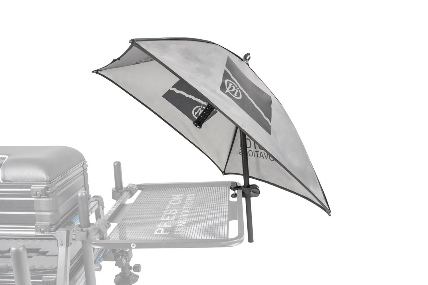 Preston Offbox Grey Bait Brolly 1 Preston Offbox Grey Bait Brolly