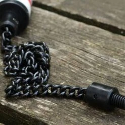 Chunky Black Chain Plastic Ended -Hareco Hengelsport Winkel solar tackle chunky black chain plastic ended 2