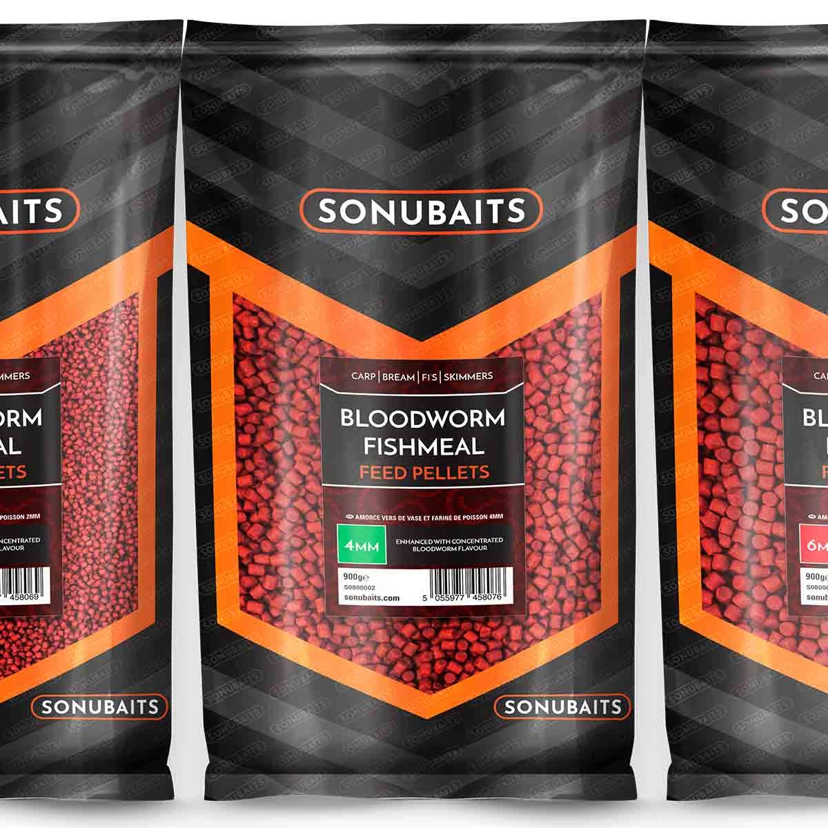 Sonubaits Feed Pellets Bloodworm Fishmeal 1 Sonubaits Feed Pellets Bloodworm Fishmeal