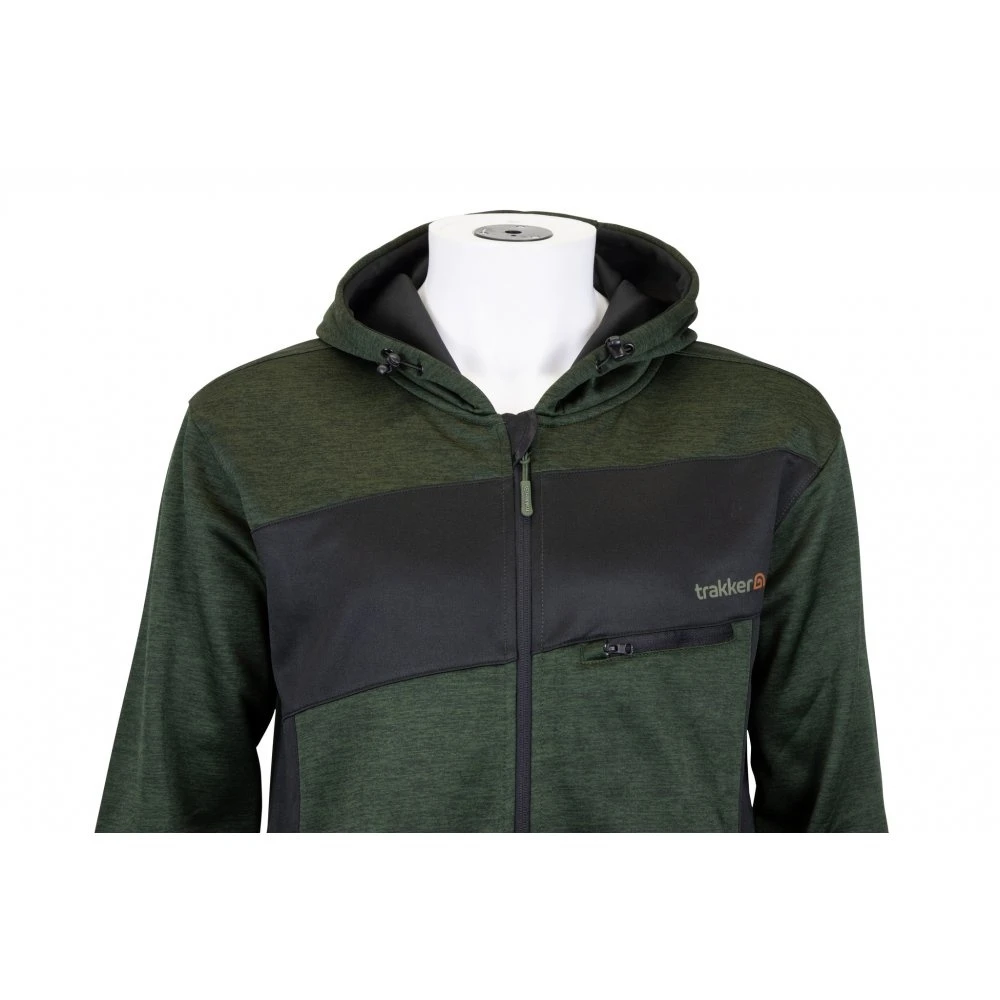 TRAKKER Marl Fleece Back Hoody 3 TRAKKER Marl Fleece Back Hoody - Afbeelding 3