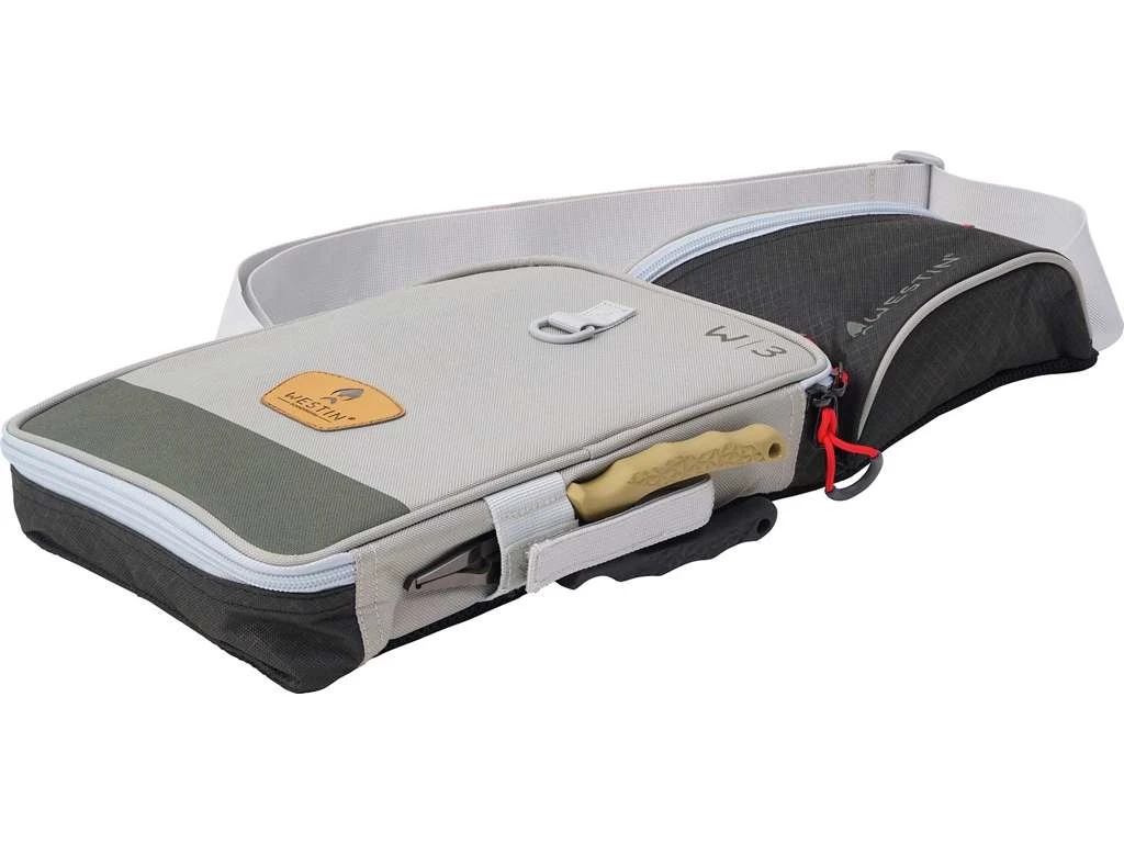 Westin W3 Street Sling Grey/blackeen Grote Tas Om Alles Netjes Op Te Bergen Materiaal: 660D/210D Diamantpatroon Polyester Met Coating Voorzien Van 5 Dozen Van 35 X 22 X 5 Cm Waterdichte Materialen Bovenste Compartiment Met 2 Verstelbare Verdeelschotten Speciale 2 Westin W3 Street Sling Grey/blackeen Grote Tas Om Alles Netjes Op Te Bergen Materiaal: 660D/210D Diamantpatroon Polyester Met Coating Voorzien Van 5 Dozen Van 35 X 22 X 5 Cm Waterdichte Materialen Bovenste Compartiment Met 2 Verstelbare Verdeelschotten Speciale - Afbeelding 2