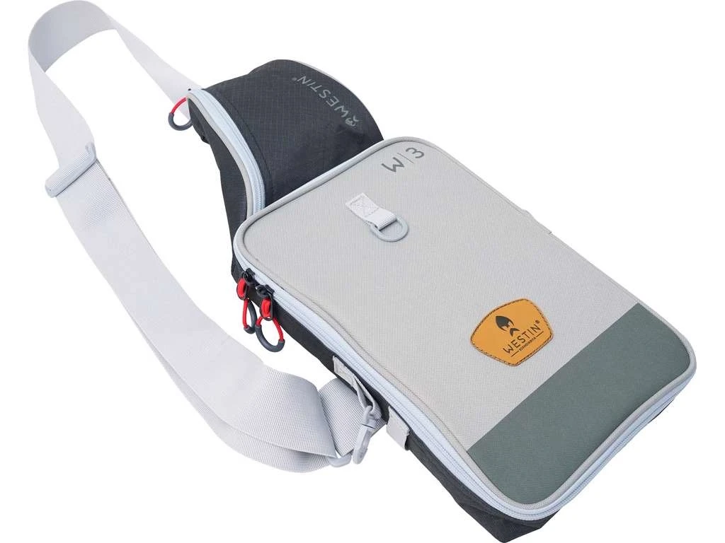 Westin W3 Street Sling Grey/blackeen Grote Tas Om Alles Netjes Op Te Bergen Materiaal: 660D/210D Diamantpatroon Polyester Met Coating Voorzien Van 5 Dozen Van 35 X 22 X 5 Cm Waterdichte Materialen Bovenste Compartiment Met 2 Verstelbare Verdeelschotten Speciale 1 Westin W3 Street Sling Grey/blackeen Grote Tas Om Alles Netjes Op Te Bergen Materiaal: 660D/210D Diamantpatroon Polyester Met Coating Voorzien Van 5 Dozen Van 35 X 22 X 5 Cm Waterdichte Materialen Bovenste Compartiment Met 2 Verstelbare Verdeelschotten Speciale